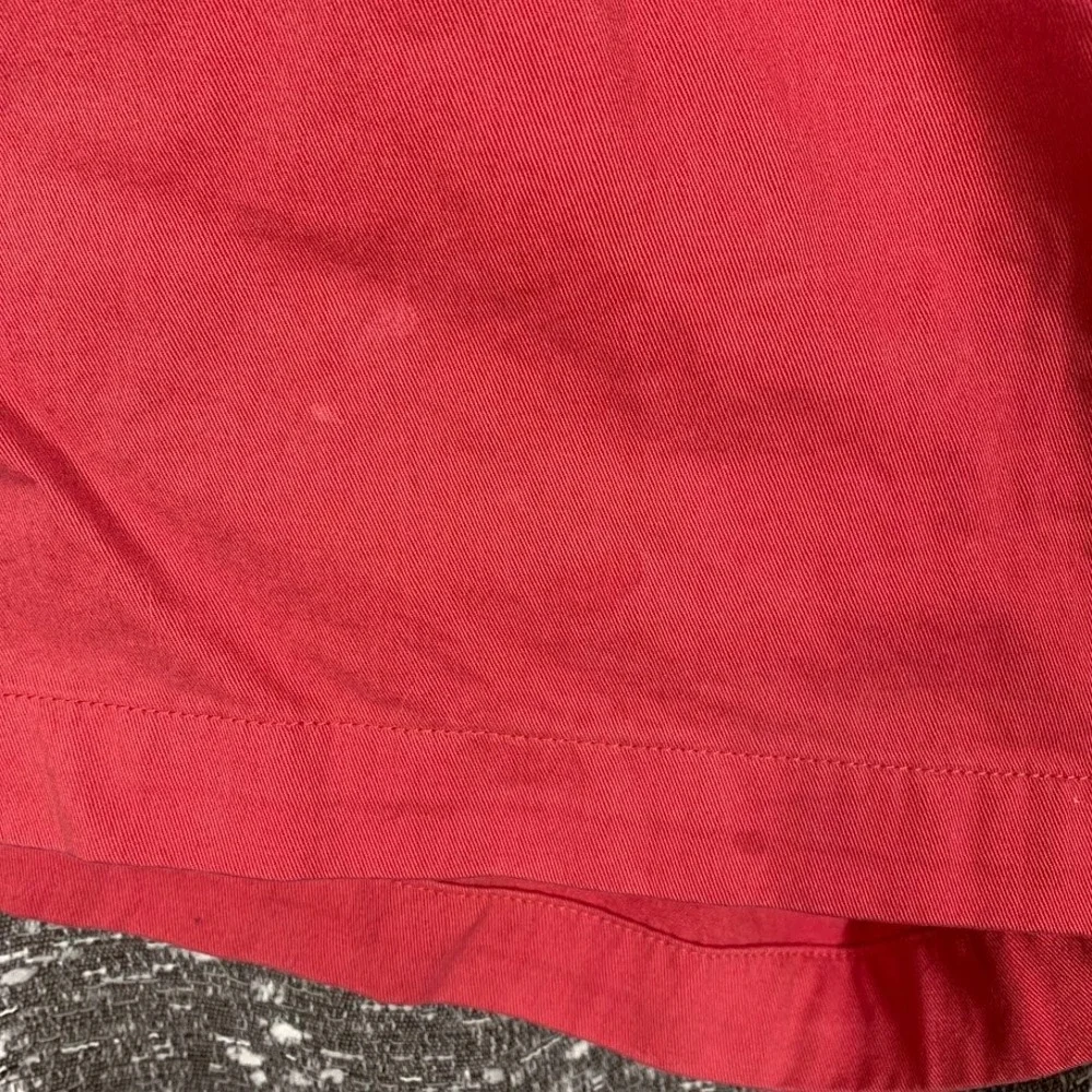 Vintage 90s Polo Ralph Lauren Red Elastic Waist Drawstring Shorts Mens Large